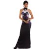 Oriental sakura evening dress
